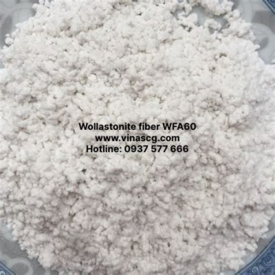  Wollastonit:  Một Silicate Thân Thiện Môi Trường Trong Sản Xuất Gốm Sứ và Cao Su!